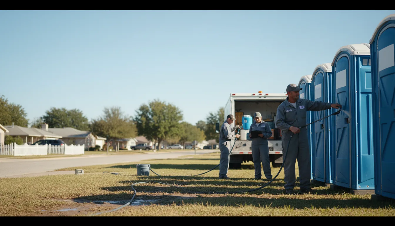 Long-Term Portable Toilet Rental in Overland, MO near me